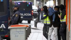 La Polic�a registra la vivienda del yihadista detenido en Vallecas