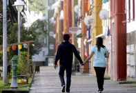 Vista de Recimil, un barrio municipal donde el Concello dispone de un millar de viviendas.