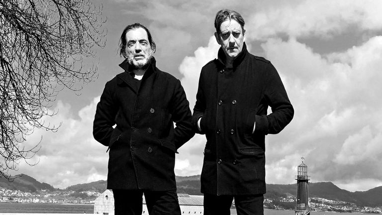 Suso Cortegoso y Carlos Godoy, actores del cortometraje Faro