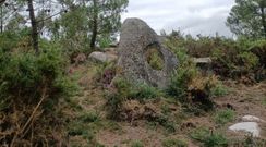 Imagen de archivo de Pedra Furada, en Monte Faro, Vimianzo.
