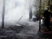 En Gondomar el fuego afect� a una hect�rea y media.