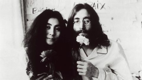 John Lennon y Yoko Ono