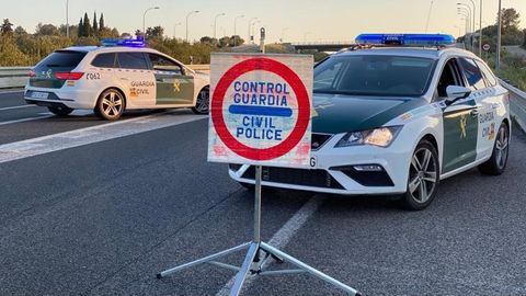 Control de la Guardia Civil