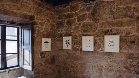 Exposicin ?Criptografas? de Baldo Ramos y Pepe Cccamo en la Casa dos Poetas de Celanova