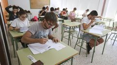 Pruebas de acceso a la universidad en el Agra de Ra�ces ceense, a�o 2018.