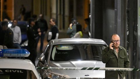 Despliegue policial por el doble crimen