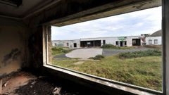 La antigua base militar de Mañón, actualmente abandonada