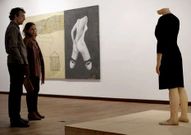 La muestra es casi una retrospectiva de la obra de Sarmento. 