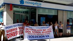 Protesta hoy en O Barco