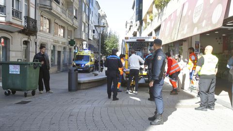 Las viandantes fueron trasladadas conscientes al HULA