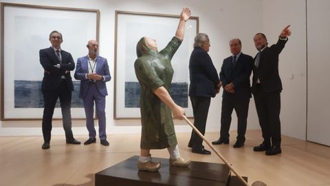 Exposición «Como primo con el arte» de las colecciones de Abanca y Bancaja.