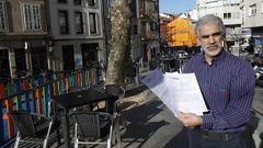 Jorge Gonzalves, propietario del Caf� O Rosal