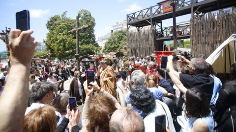 El domingo Lucus Augusti se llen de gente