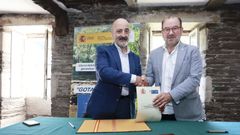 La Confederaci�n Hidrogr�fica del Mi�o-Sil firm� un acuerdo para ceder el Mui�o de Olga a la USC 