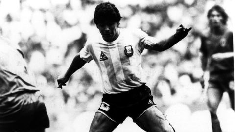 En un partido con Argentina en el Mundial de Mxico 1986