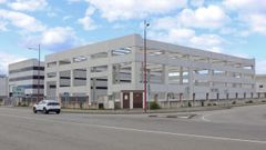 En la imagen, una nave en construcci�n en el pol�gono carball�s de B�rtoa