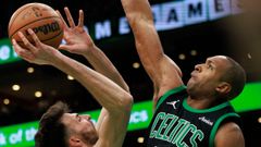 Boston Celtics.Los Boston Celtics durante un partido