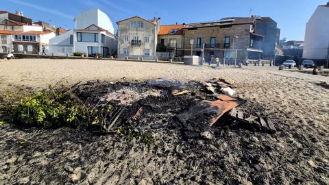 O Esmorga encargar� un nuevo cami�n de le�a para sustituir la que fue quemada de madrugada, esta vez la propia v�spera de San Xo�n