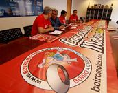 Espa�a, Dieste, Garc�a y Rodr�guez explicaron el programa.