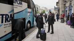 Traslado entre Ourense y Zamora en autob�s el pasado 9 de mayo