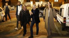 Grande-Marlaska con la alcaldesa de Lugo Paula Alvarellos y la candidata al Parlamento, Lara M�ndez