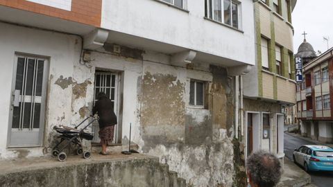 Casa de A Graa en la que habitaban los dos hermanos.