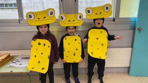 No festexo non faltaron disfraces de anfibios