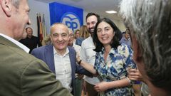 Candia, junto a Ram�n Carballo