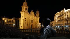 Al fondo, la catedral de Mondoedo.