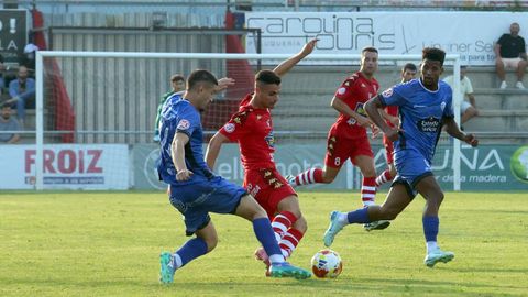 Partido Arousa-Ourense de Copa Federacin.