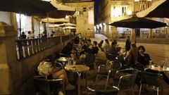 La ampliaci�n de los horarios de la hosteler�a en Ourense, en una imagen de archivo