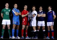 Los capitanes de las seis selecciones participantes posan para la fotograf�a oficial de presentaci�n del torneo.