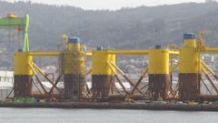 Imagen de la estructura que saldr� con destino a Rotterdam