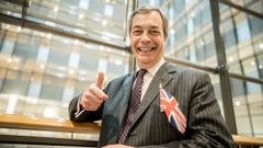 Nigel Farage, en una foto de archivo de enero del 2020