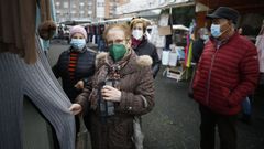 El mercado ambulante de Viveiro recuper� este domingo pr�cticamente la normalidad tras 20 meses de pandemia