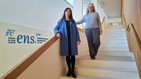 Las investigadoras Laura Otero Garc�a y Ana Rico G�mez