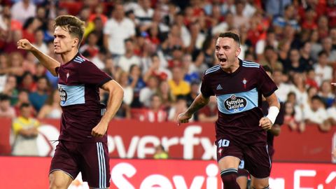 Sevilla-Celta (1-1) el 30 de agosto del 2019.