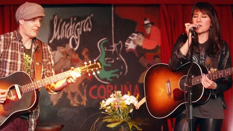 Amaral, en marzo del 2012 en la sala Mardi Gras de A Coru�a