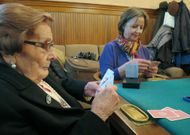 Remedios Novoa en el torneo en el que particip� ayer en Monforte