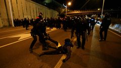 Protestas en Barcelona