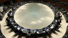 Consejo de Ministros de Agricultura de la UE, reunido ayer en Bruselas