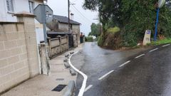 Enlace de la nueva senda por la v�a donde discurre el Camino de Santiago