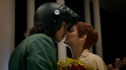 Los actores Adam Driver y Marion Cotillard, en el filme de L�os Carax �Annette�.