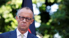 El canciller Merz, durante la presentaci�n del plan de reformas