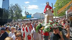 Cientos de devotos acudieron a la romer�a de San Ram�n de Bealo