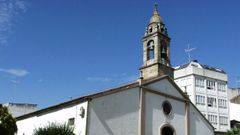 Iglesia de Corme Porto (foto de archivo)