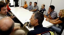 Los representantes de la junta de personal se reunieron ayer para analizar la sentencia. 