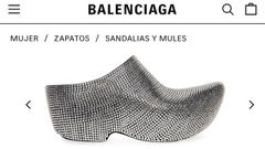 Zapato Mule Technoclog para mujer en cristal