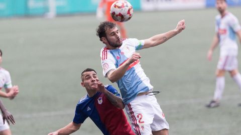 Roque, con el Compostela en la &uacute;ltima visita del equipo a Langreo