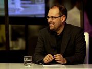 Marti�o Nogueira, en una entrevista en �V�a V� de V Televisi�n.